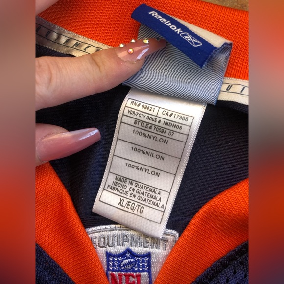 Reebok Broncos Jarvis Moss #94 NFL Jersey size XL - Picture 3 of 15